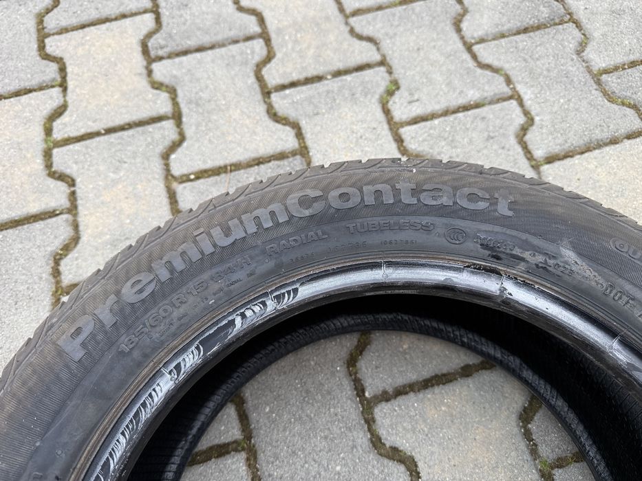 2бр. ЧИСТО НОВИ Летни Гуми 185/60R/15 -CONTINENTAL- DOT:0109