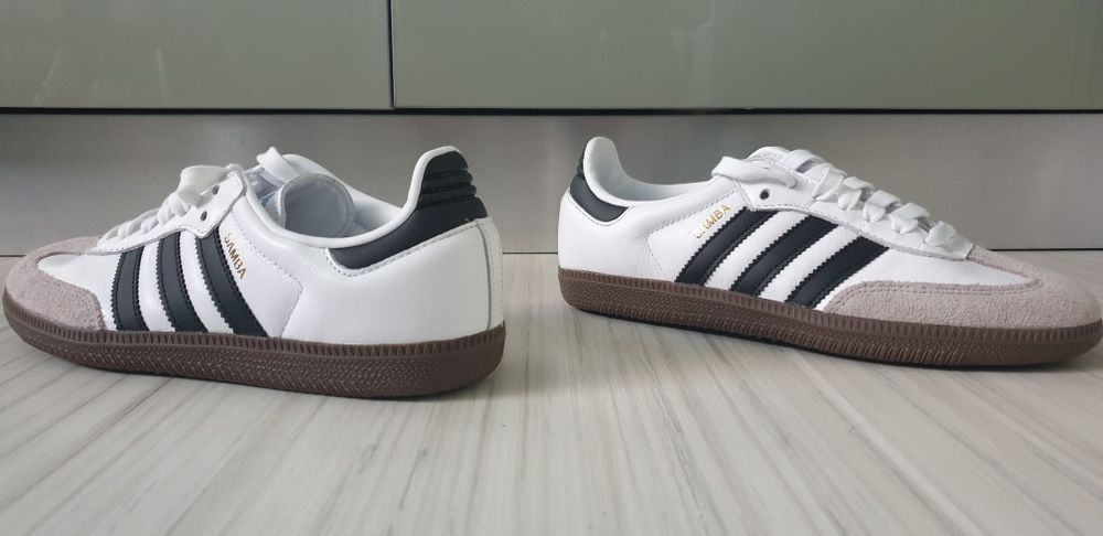 Adidas Samba Leather  Unisex 37 1/2/ 23см НОВО ОРИГИНАЛ Унисекс Кецове