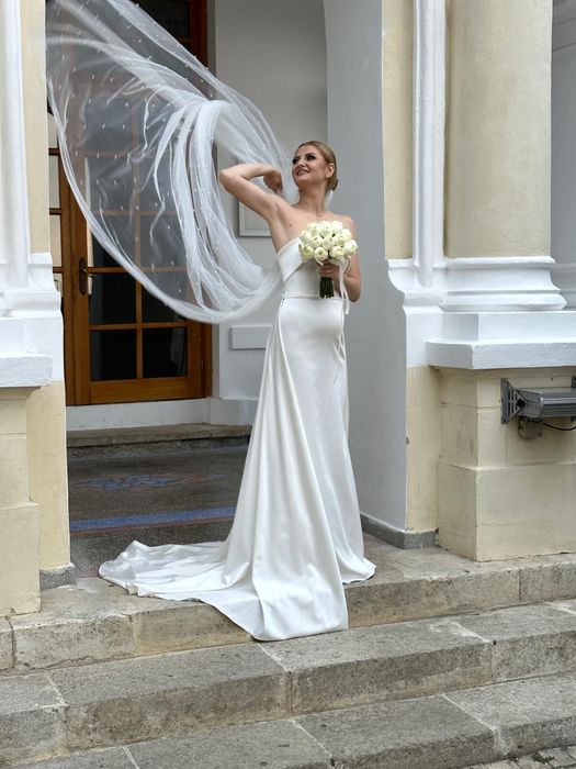Rochie de mireasa - S - nemodificafa