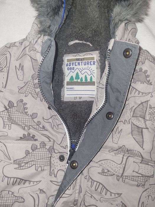 Next - Fax fur hooded parka - Geaca parka pentru copii - 9-12 luni