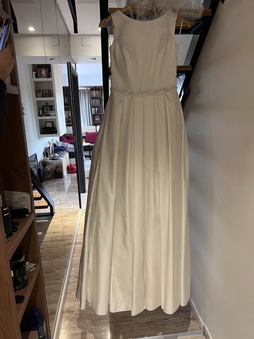 Rochie de mireasa din matase naturala