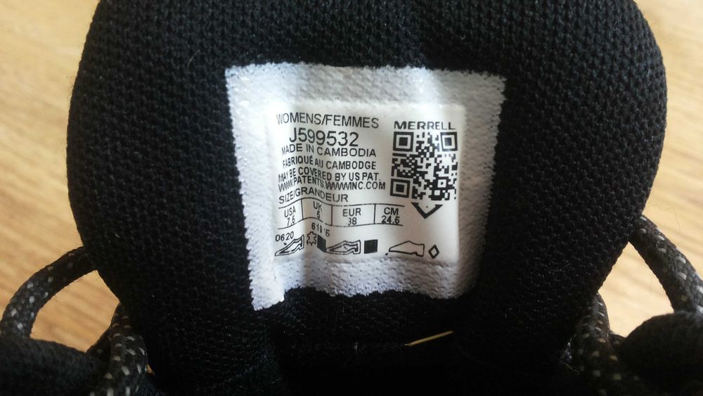 MERRELL Moab FST 2 GTX W GORE-TEX Vibram размер EUR 38 / UK 5 дамски водонепромокаеми - 803