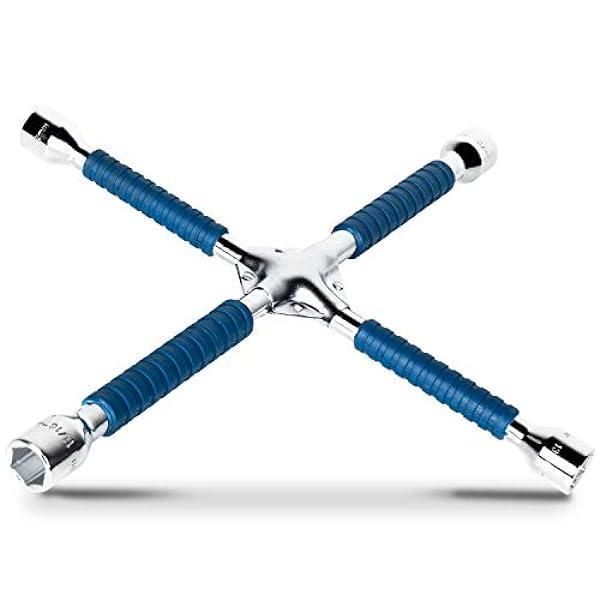 Ключ за гуми Кръстачка за джанти усилена