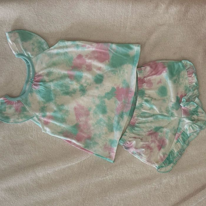 2 летних комплекта для девочки 3-4 года