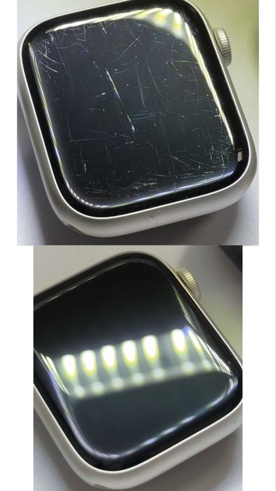Eliminare zgarieturi Apple Watch - ecran sticla zgariata polisare ceas polish