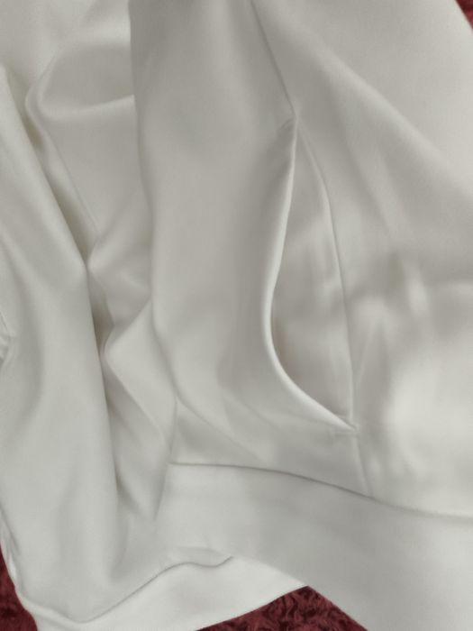 Pantaloni albi Zara mărimea L