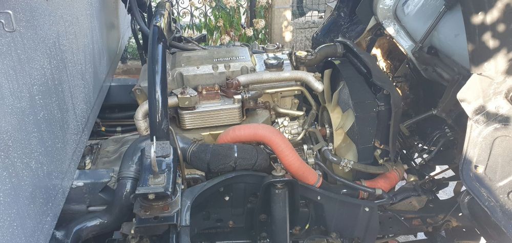Mitsubishi Canter Intercooler 3.0 Diesel – Prelată – 194.000 km –Ax spate dublu,  Cat. B (3.5t)- Detarata