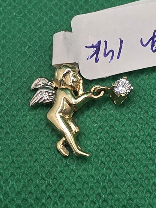 Pandantiv aur 14K 1,47gr •Amanet Lazar Crangasi •56452