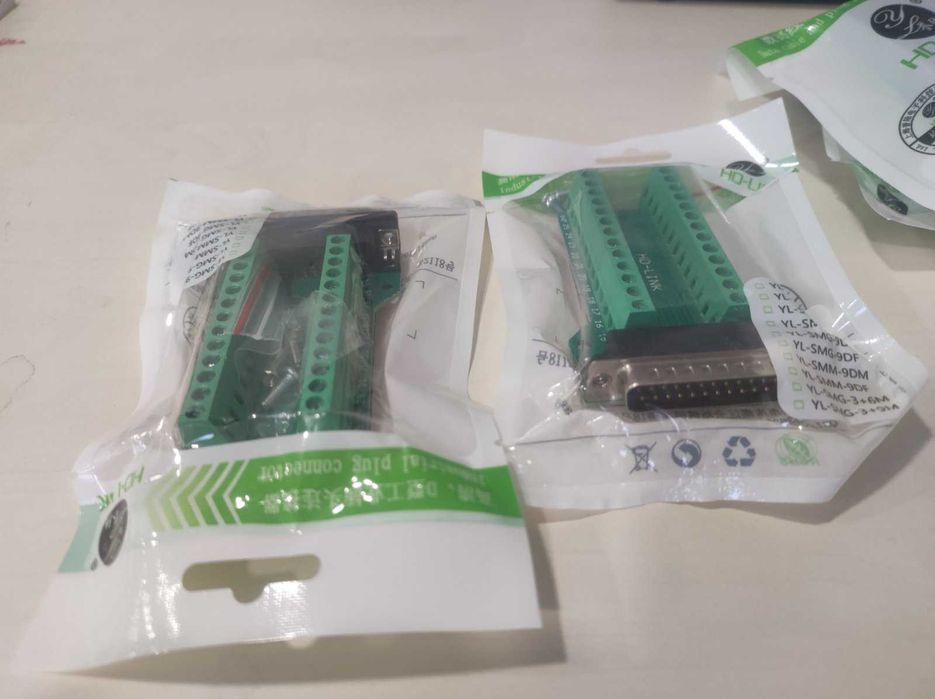 UPS Web / SNMP card Eaton/Powerware /// DB25 конектор с винтови клемни