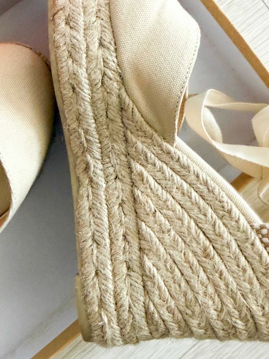 Espadrile înalte Castaner - noi în cutie originală