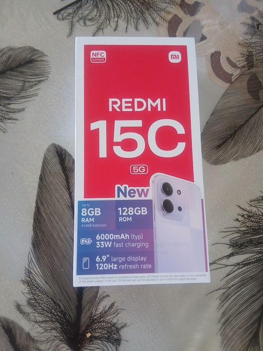 Redmi 15 c 5g nou