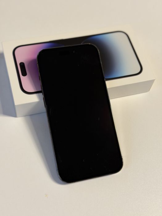 iPhone 14 pro, 256 GB, deep purple, full box.