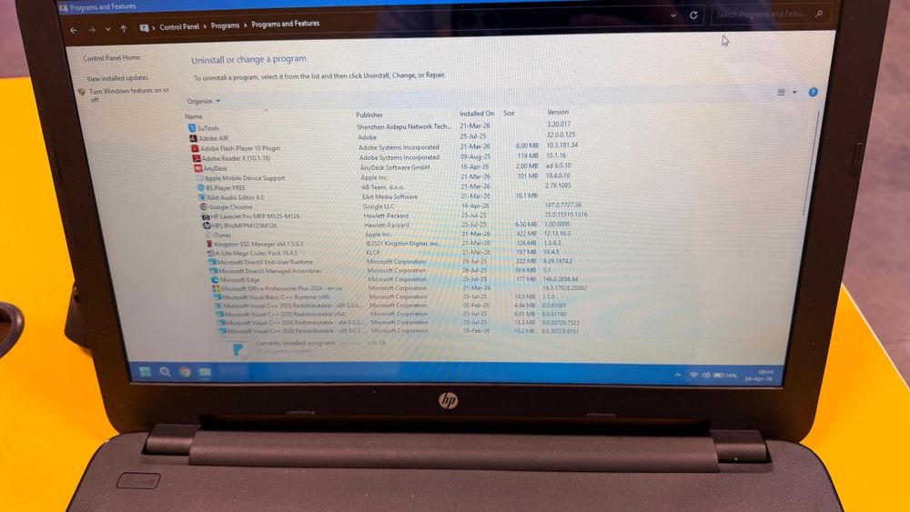 Laptop HP i5 gen 7