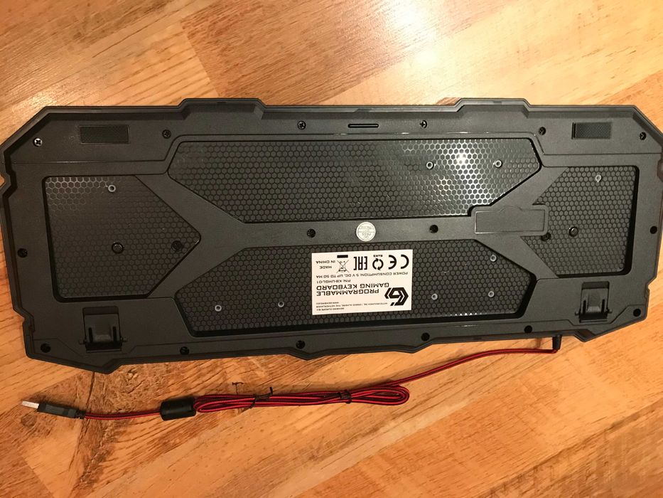 чисто нова програмируема геймърска клавиатура GEMBIRD