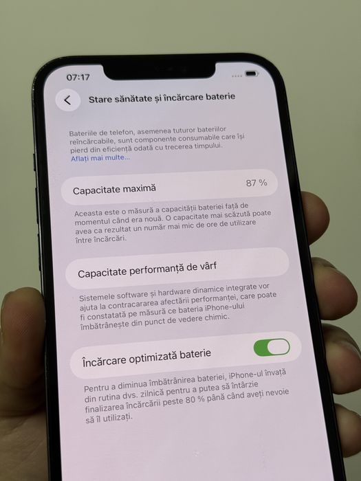 Apple iPhone 12 Pro Max 5G, 256GB, Sierra Blue Neverlocked / Excelent