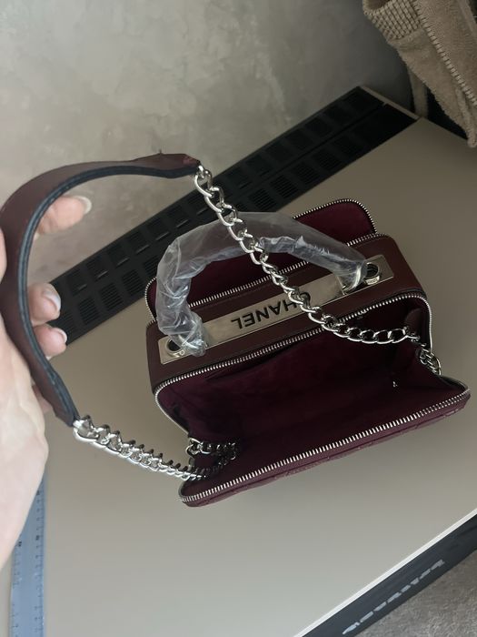 Дамска чанта бургунди