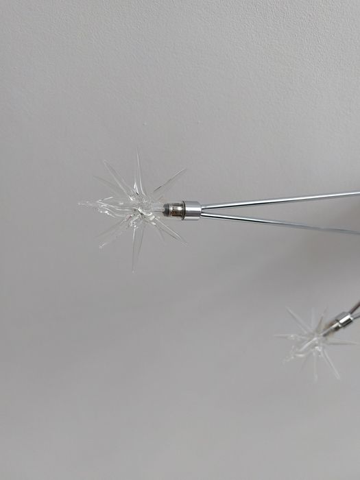 Lustra inox cu steluțe