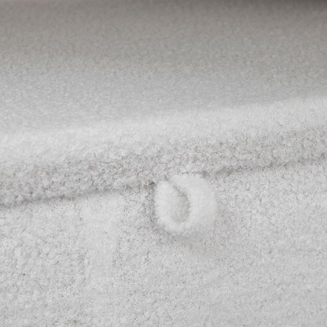 Бяла табуретка с място за съхранение-90x39x48 см./табуретка