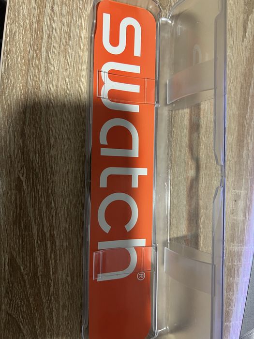 Часы swatch синие