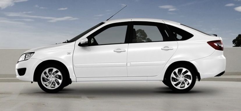 гранта дверь задняя левая