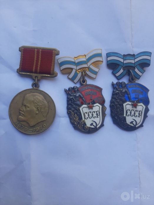 Medallar 3 dona sotiladi