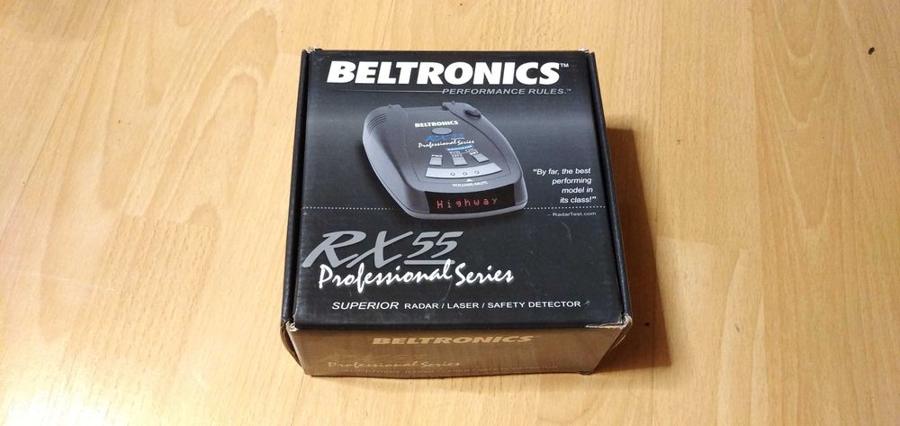 Beltronics Rx55 detector radar