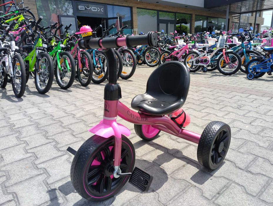 BYOX Триколка Cavalier Lux розов