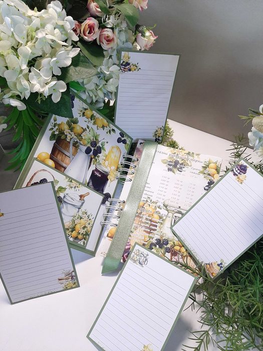 Ръчно изработен рецептурник