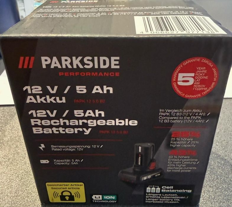 Acumulator Parkside 12v