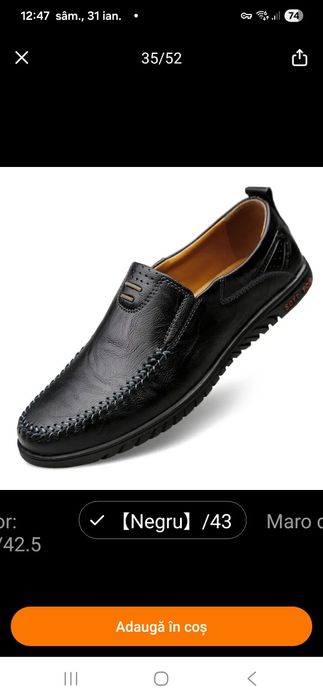 Vând Pantofi de piele