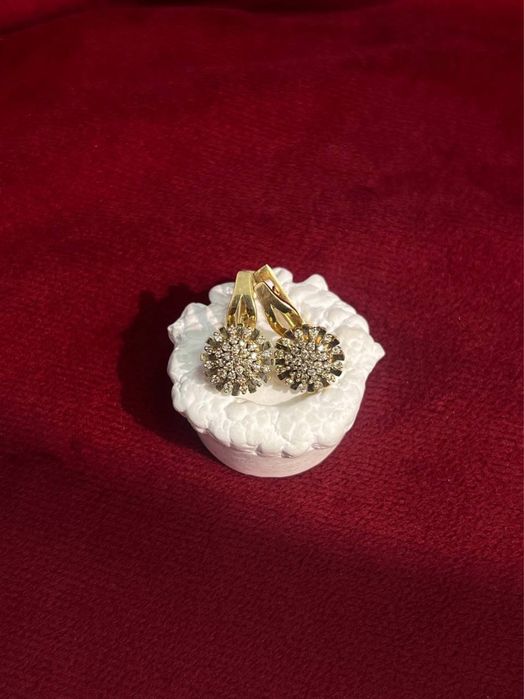 Золотые серьги/BariBarShop/0•0•12