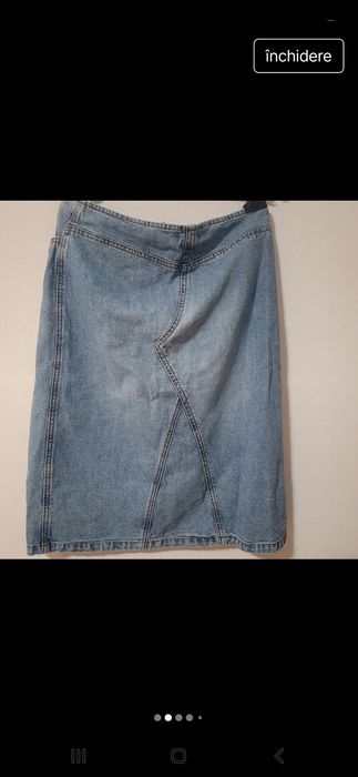 Fusta de blugi marimea 38