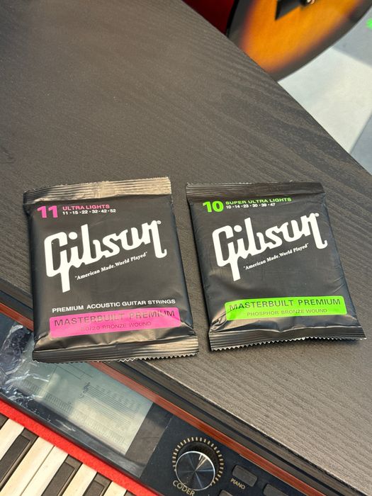 Gitara uchun simlar Struna Gipson, Elixir, Ernie Ball,Daddario,Savarez