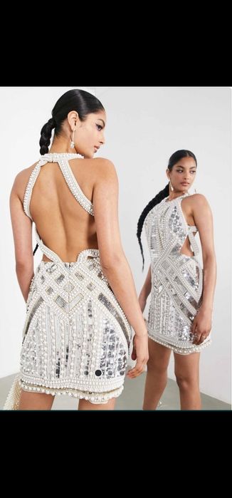 Рокря с паети и маниста ASOS