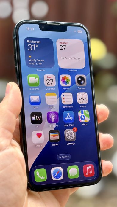 iPhone 13 128GB Black 100% Neverlocked - Baterie Noua