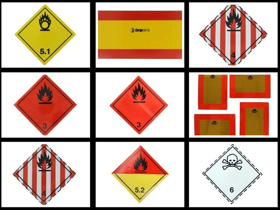 Обозначителни табели и стикери за камион