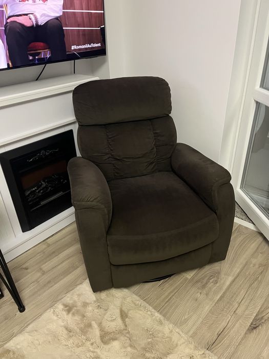 Fotoliu Relax Reclinabil Manual  Rotativ