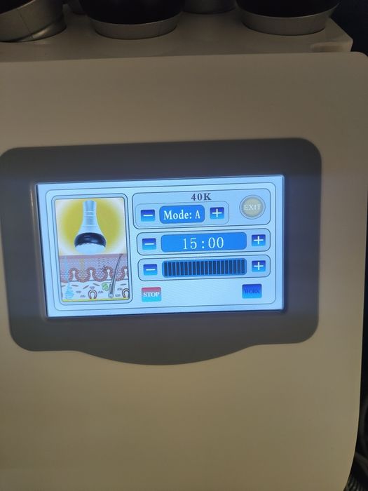 Aparat remodelare și  infrumusetare, radiofrecventa, cavitatie, vacuum