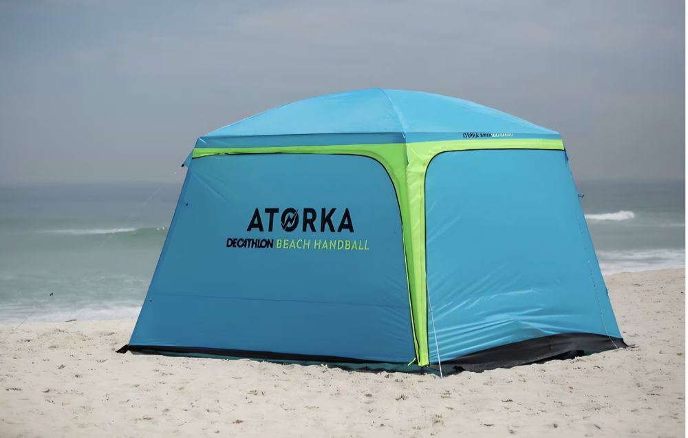 Cort pavilion pescuit / handbal pe plajă ATORKA