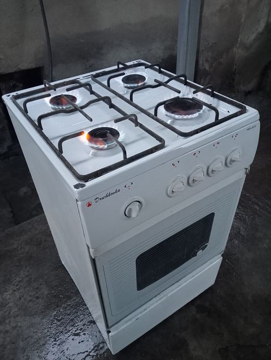 Газ плита отлично работает