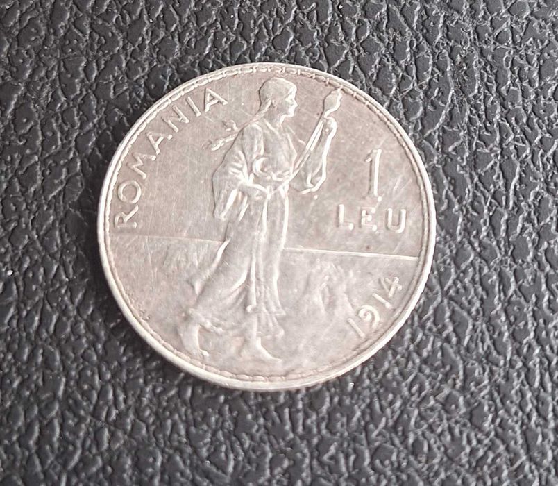Monezi 500 si 1 leu argint 1944 si 1914