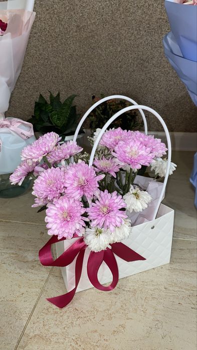 Букет цветов свежие