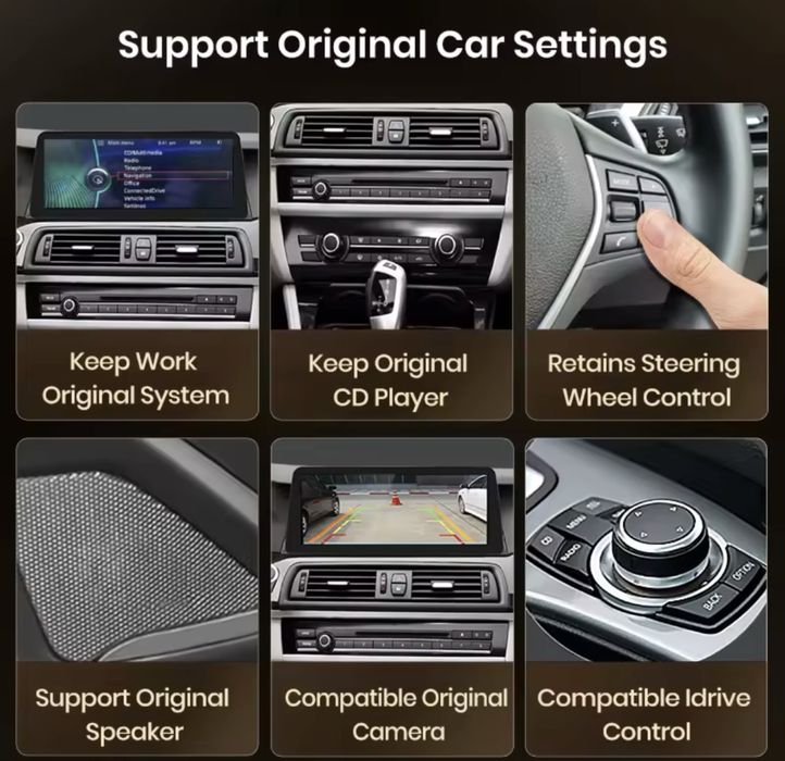 Мултимедия Андроид 8GB RAM за BMW X5, X6