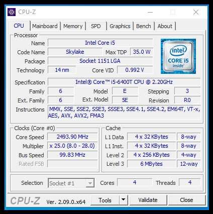 Мини компютър Fujitsu Q556 Intel Core i5-6400T 8gb ssd