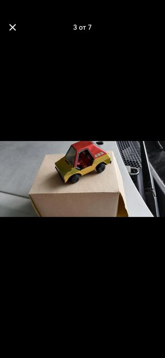 Стари руски ламаринени колички от социализма по 6 броя в кутия.