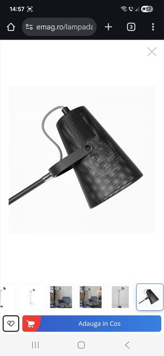 Lampadar   Vloerlamp White label si Fokus home collection