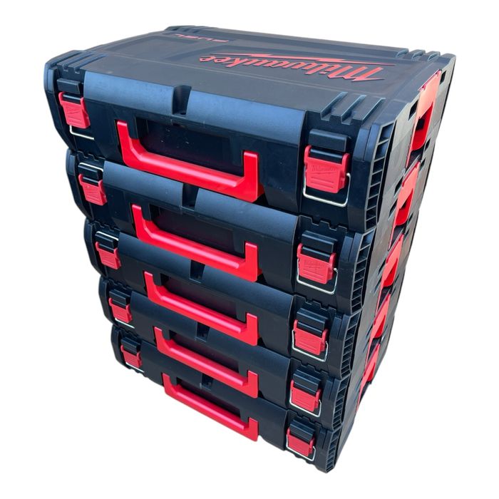 Oferta - set 5 valize/cutii depozitare scule Milwaukee Fuel