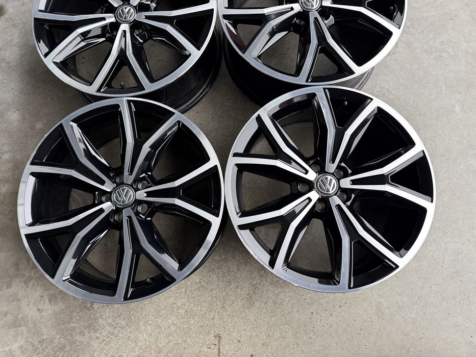 4бр. ОТЛИЧНИ 18” ОРИГИНАЛНИ Джанти 5х100 ”COLOGNE” за *Skoda Kamiq/Skoda Scala/Vw T-Cross/Vw Taigo/AUDI/VAG*- 7Jx18H2, ET39