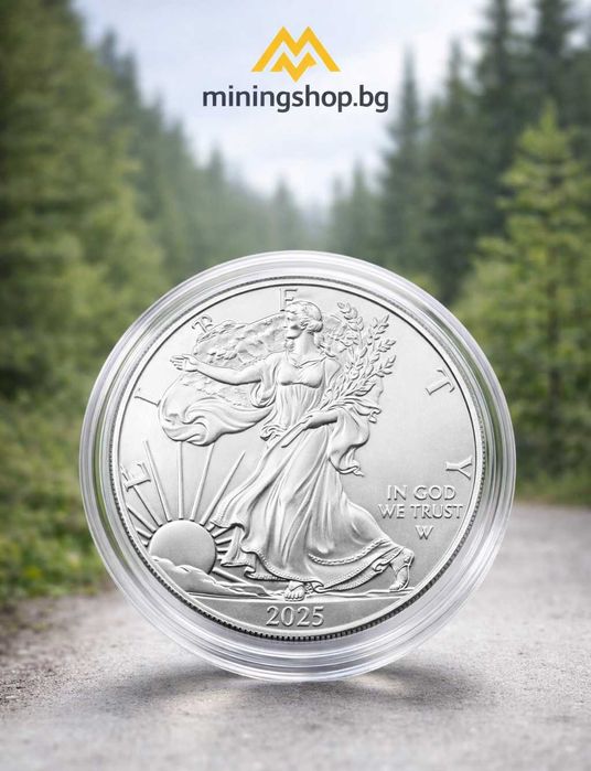 Сребърна монета АМЕРИКАНСКИ ОРЕЛ 2025 1 oz | Ag 999 |