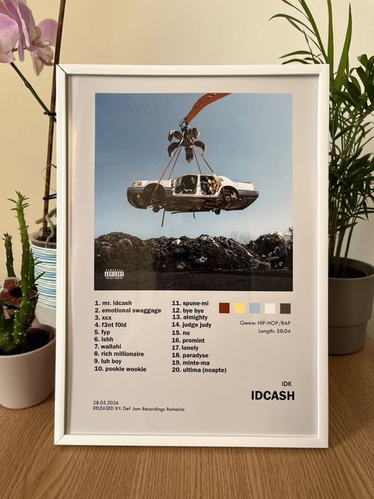 Tablou Poster IDK - IDCASH